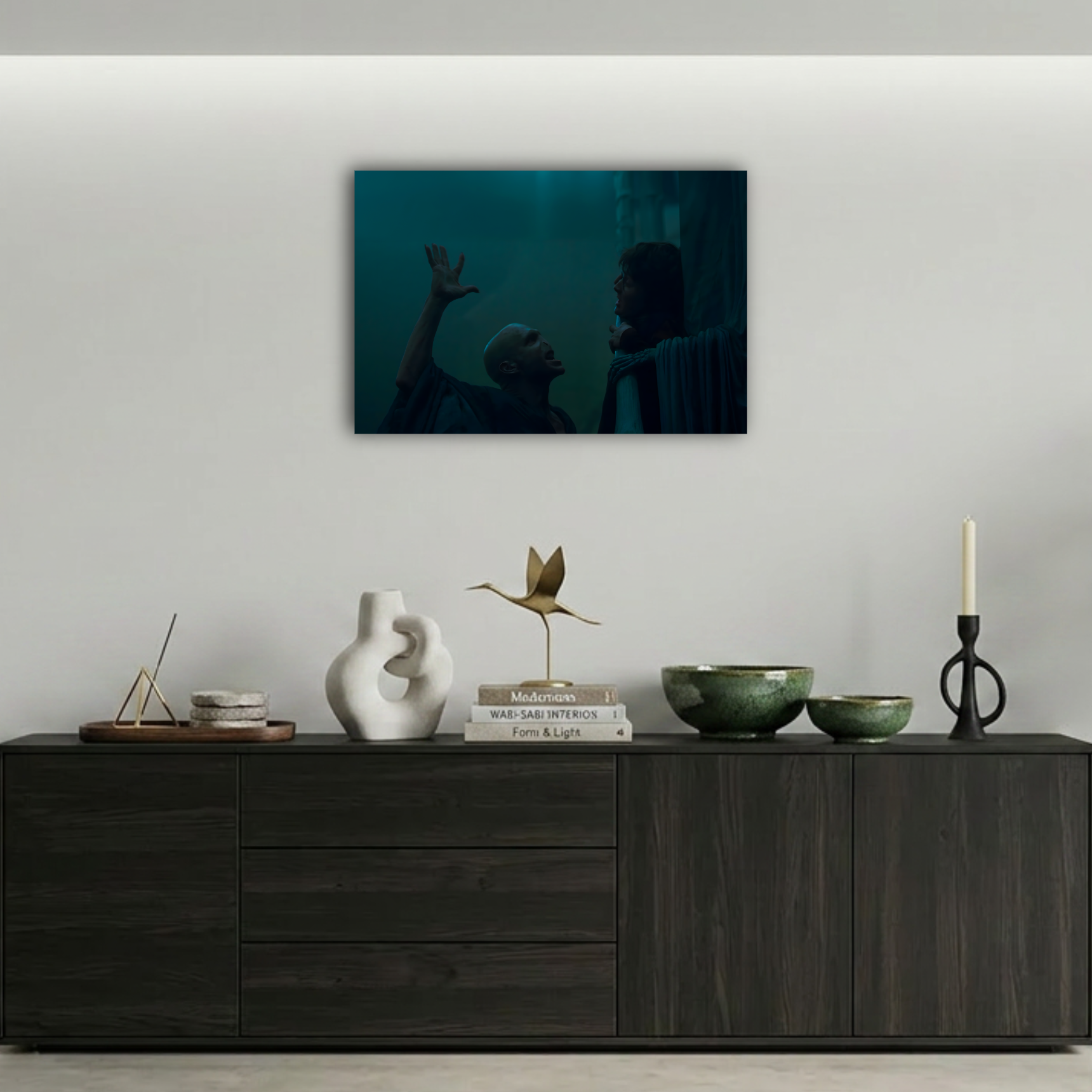 Harry Potter ve Voldemort Yüzleşmesi Metal Poster