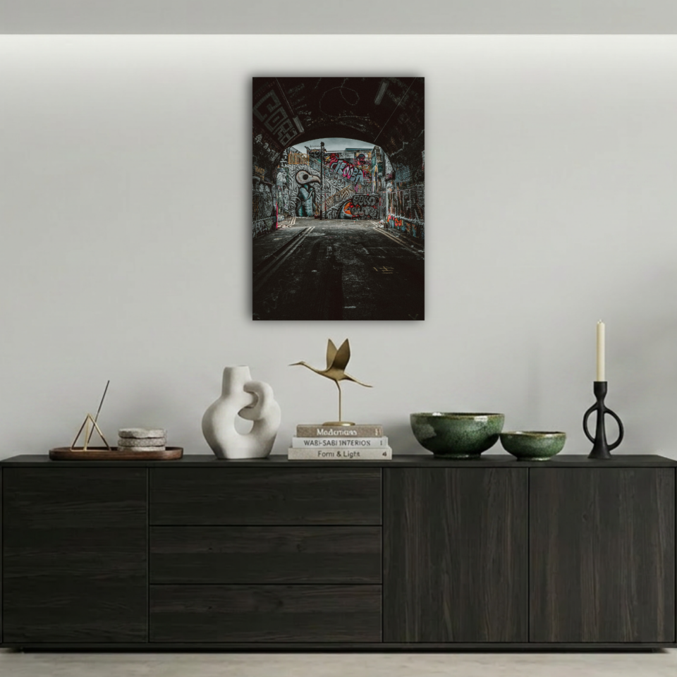 Köprüaltı Grafiti ve Veba Doktoru Metal Poster