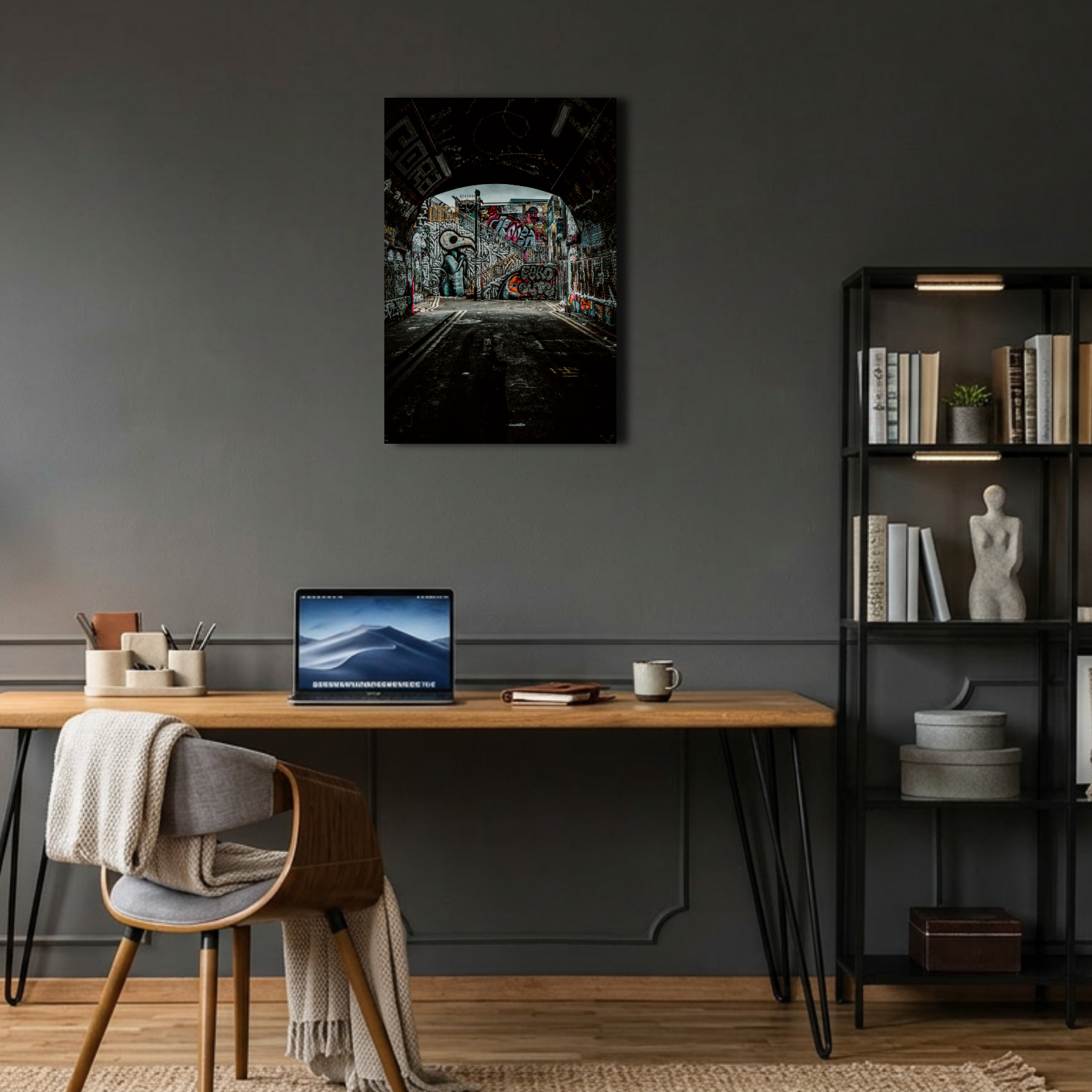 Köprüaltı Grafiti ve Veba Doktoru Metal Poster