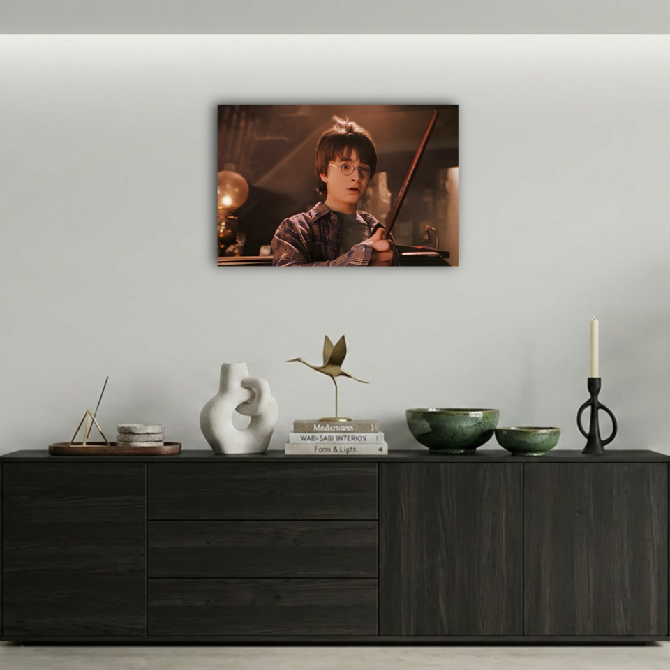 Harry Potter Ollivander Asa Seçimi Metal Poster