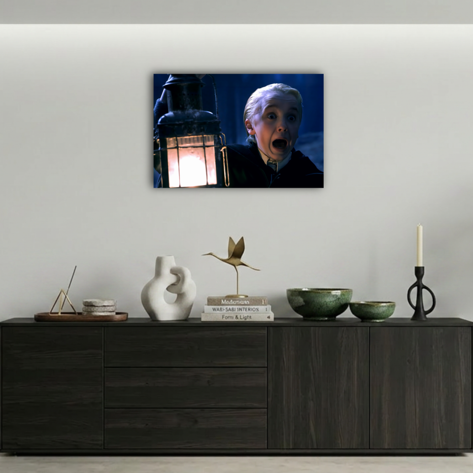 Harry Potter Draco Malfoy Yasak Orman Metal Poster